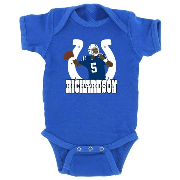 Anthony Richardson Colts Logo Baby 1 Piece
