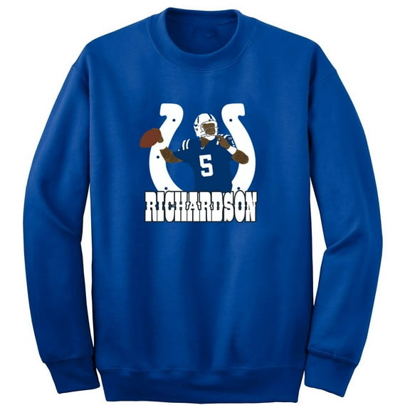 Anthony Richardson Colts Logo Crew Neck Sweatshirt