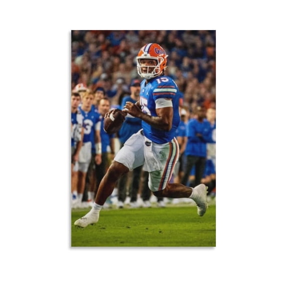 Anthony Richardson Football Player Poster Gifts Canvas Painting Poster Wall Art Decorative Picture Prints Modern Decor 16x24inch(40x60cm)