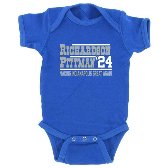 Anthony Richardson Michael Pittman Colts 2024 Baby 1 Piece