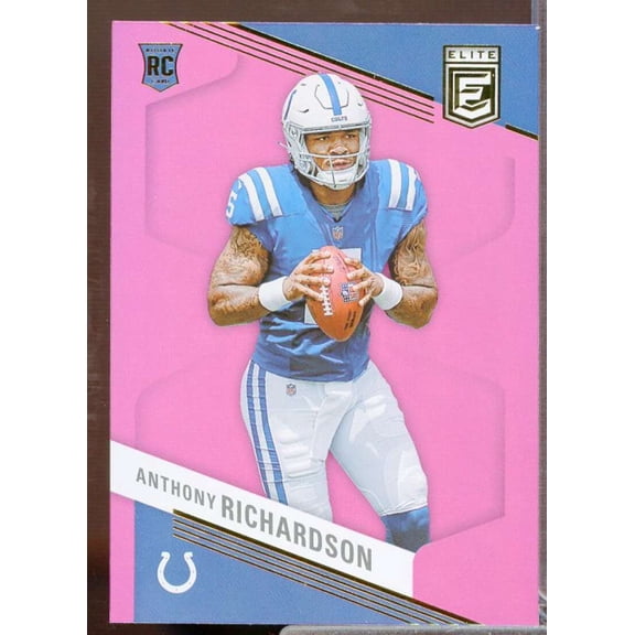 Anthony Richardson Rookie Card 2023 Elite Pink #102