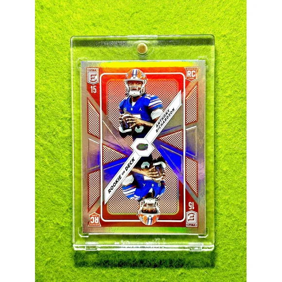 Anthony Richardson SILVER PRIZM ROOKIE CARD 2023 ELITE Rookie on Deck RC COLTS