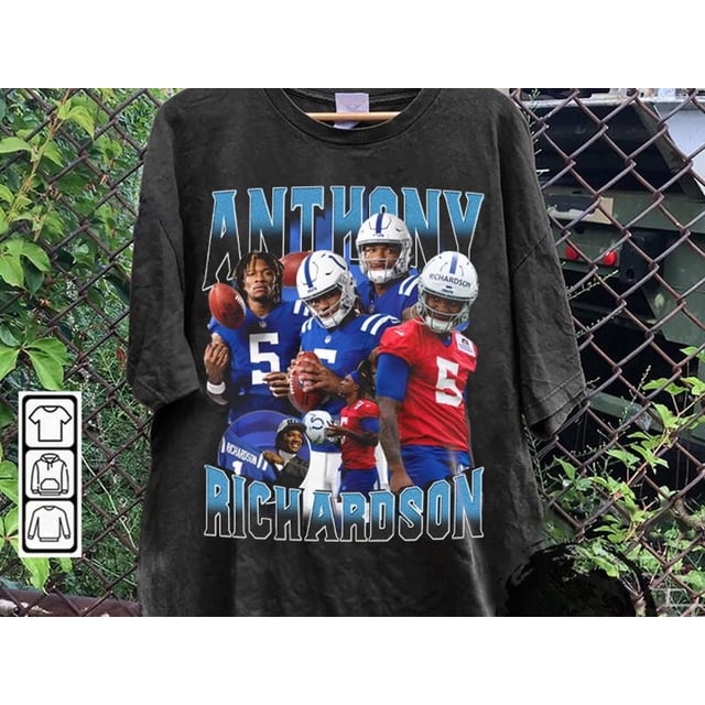 Anthony Richardson Vintage 90s Graphic Style TShirt, Anthony