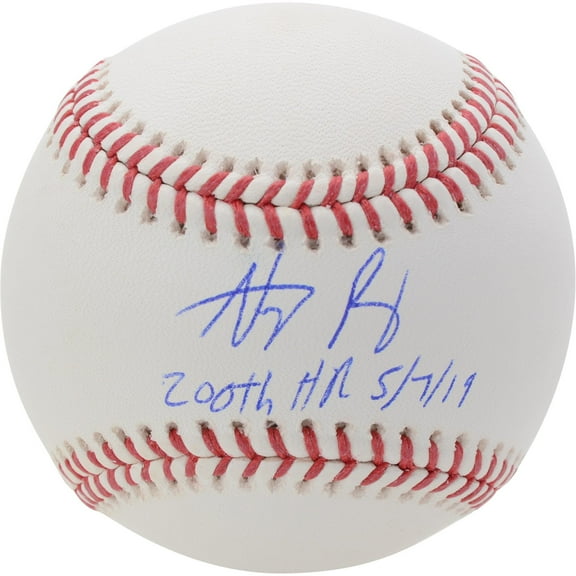 Anthony Rizzo Chicago Cubs Autographed Baseball with "200TH HR 5/7/19" Inscription - Limited Edition of 44 - Fanatics Authentic Certified