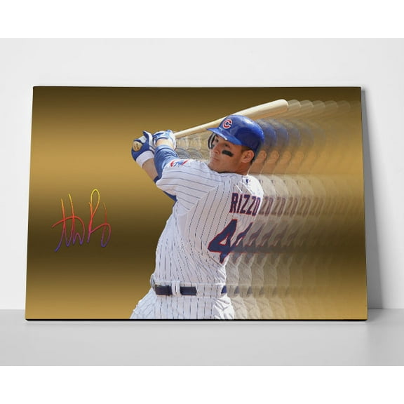 Anthony Rizzo Cubs Poster or Wrapped Canvas