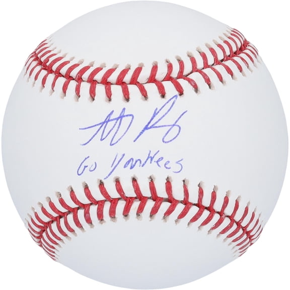 Anthony Rizzo New York Yankees Autographed Baseball with "Go Yankees" Inscriptions - Fanatics Authentic Certified