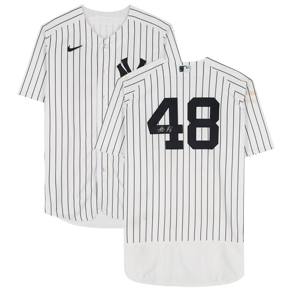 Anthony Rizzo New York Yankees Autographed Game-Used #48 White Pinstripe Jersey vs. Boston Red Sox on June 11, 2023 - Fanatics Authentic Certified