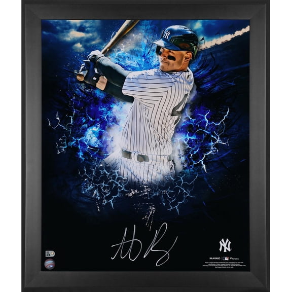 Anthony Rizzo New York Yankees Framed Autographed 20" x 24" In Focus Photograph - Fanatics Authentic Certified