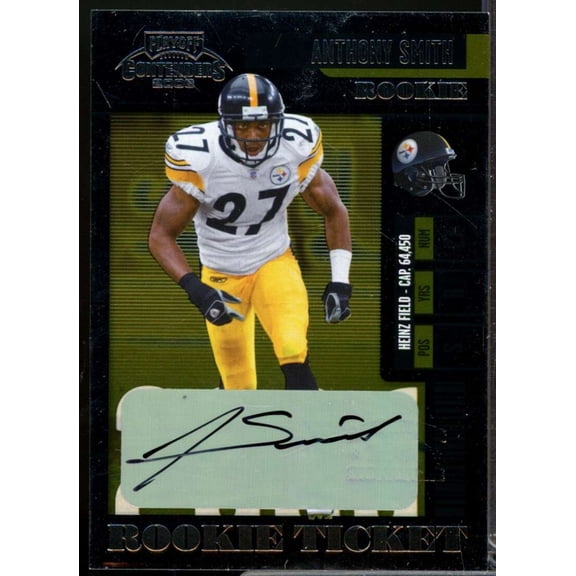 Anthony Smith RC Card 2006 Playoff Contenders Rookie Autograph #206
