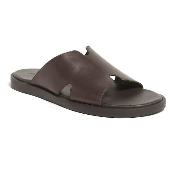 Anthony Veer Mens Marrkesh Leather Comfort Slide