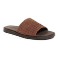thumbnail image 1 of Anthony Veer Mens Miami Leather Slide Comfort Slip On, 1 of 5