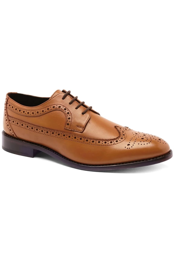 Mens Regan Leather Wingtip Oxfords