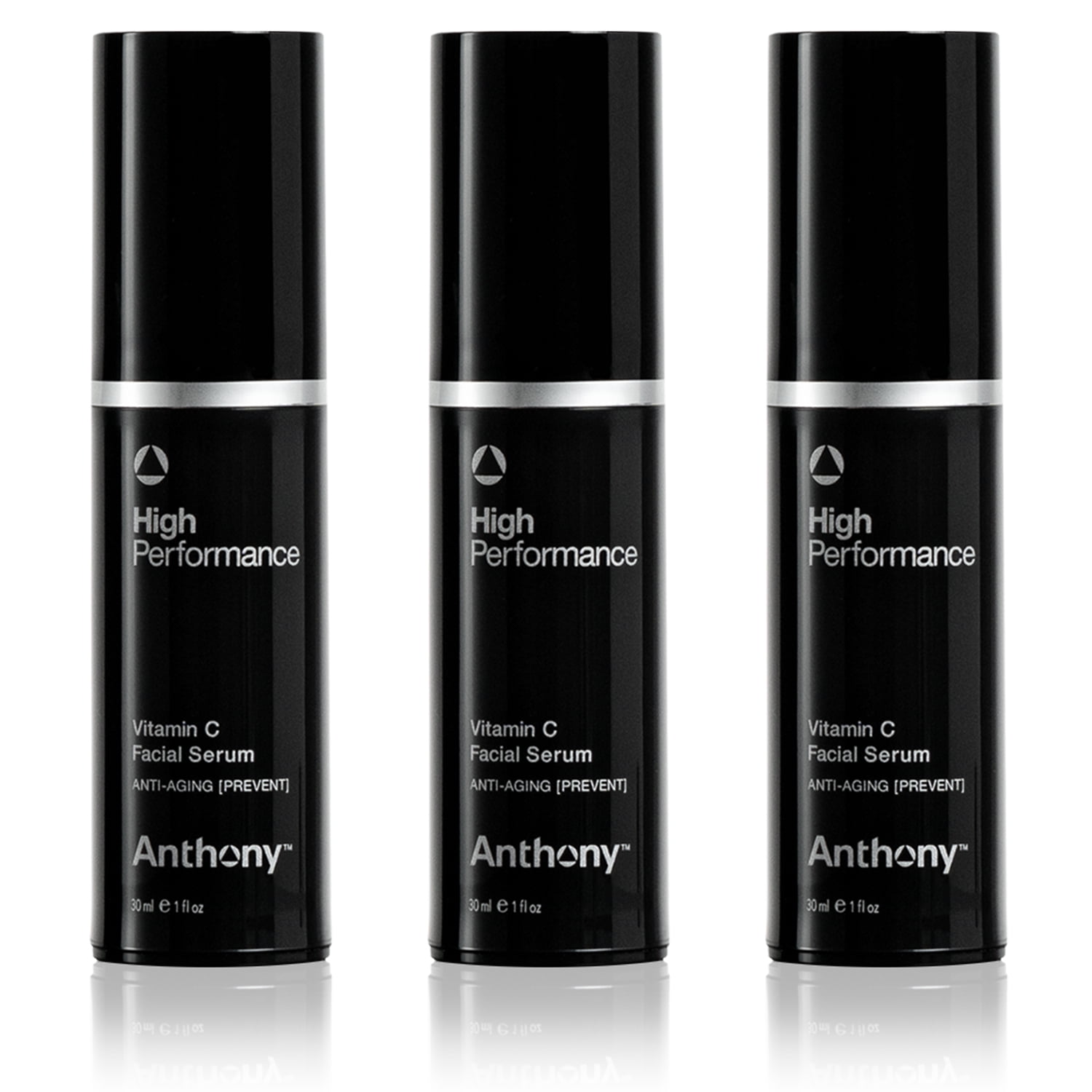 Anthony Vitamin C Serum for Face Anti Aging High Performance – Dark Spot Corrector for Face Brightening Serum – Contains Polypeptides & Salicylic Acid, Rejuvenates Skin 1 Fl Oz Pack of 3