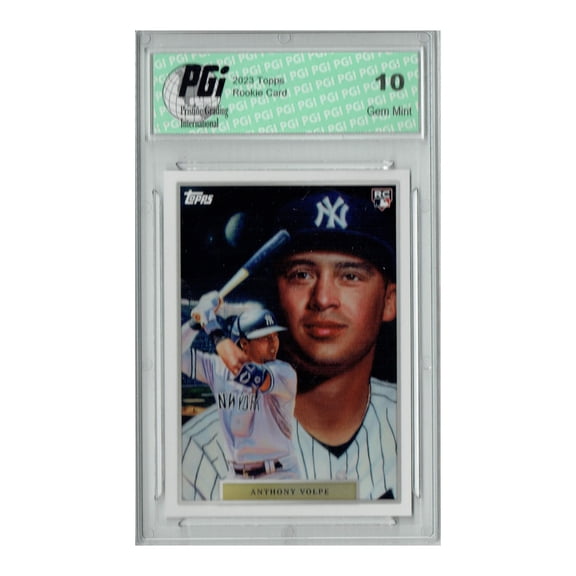 Anthony Volpe 2023 Topps Game Within the Game #6 Yankees Rookie Card PGI 10