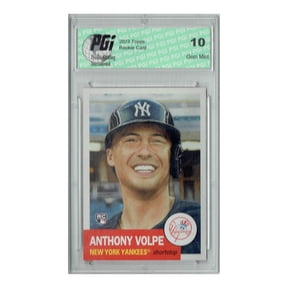 Anthony Volpe 2023 Topps Living Set #633 New York Yankees Rookie Card PGI 10