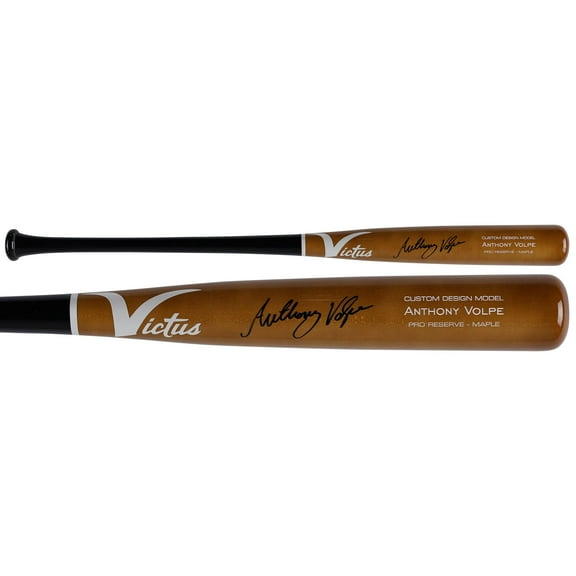 Anthony Volpe New Yankees Autographed Victus Game Model Bat - Fanatics Authentic Certified