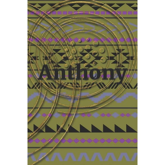 Anthony: Writing Paper (Paperback)