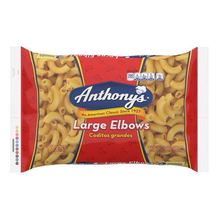 Anthony's Large Elbows Pasta, 12 oz