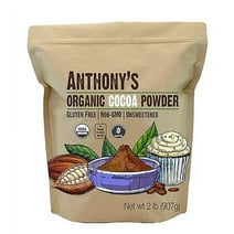 Anthony's Organic Cocoa Powder, 2 lb, Gluten Free, Non GMO 2 Pound (Pack of 1) Cocoa Powder