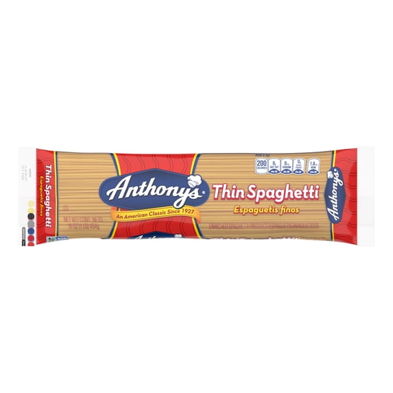 Anthony's Thin Spaghetti, 16 oz