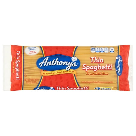 Anthony's Thin Spaghetti Pasta, 32 oz