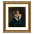 thumbnail image 1 of Anthony van Dyck 15x17 Gold Ornate Wood Frame and Double Matted Museum Art Print Titled - Paris (C. 1628), 1 of 4