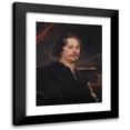 thumbnail image 1 of Anthony van Dyck 19x24 Black Modern Framed Museum Art Print Titled - Portrait of Pieter Soutman (1626), 1 of 5