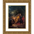 thumbnail image 1 of Anthony van Dyck 19x24 Gold Ornate Framed and Double Matted Museum Art Print Titled - The Taking of Christ, 1 of 4