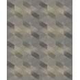 thumbnail image 1 of Anthracite 3D Rhombus Stripe Geometric Wallpaper R8105, 1 of 2