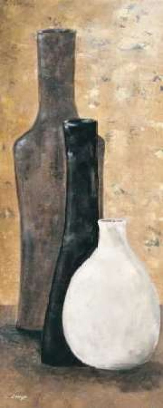 Anthracite II Canvas Art - Loretta Linza (24 x 48)
