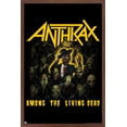 thumbnail image 1 of Anthrax - Among The Living Dead Wall Poster, 14.725" x 22.375" Framed, 1 of 5
