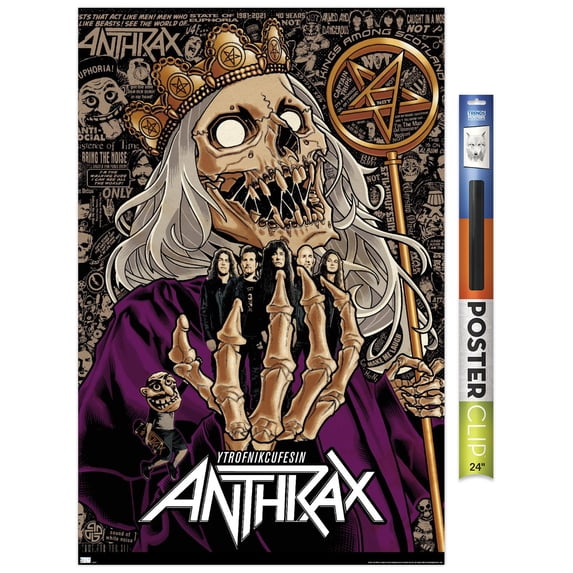 Anthrax - Ewing 40 Wall Poster, 22.375" x 34"