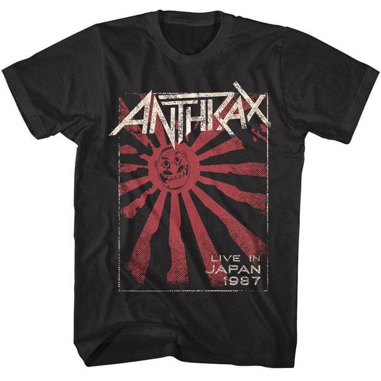 ANTHRAX サイン入り Tシャツ Anthrax Japan 87 Black Adult T-Shirt 2Xlt - Walmart.com