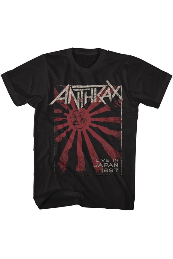 Anthrax Live in Japan 87 Men's T Shirt