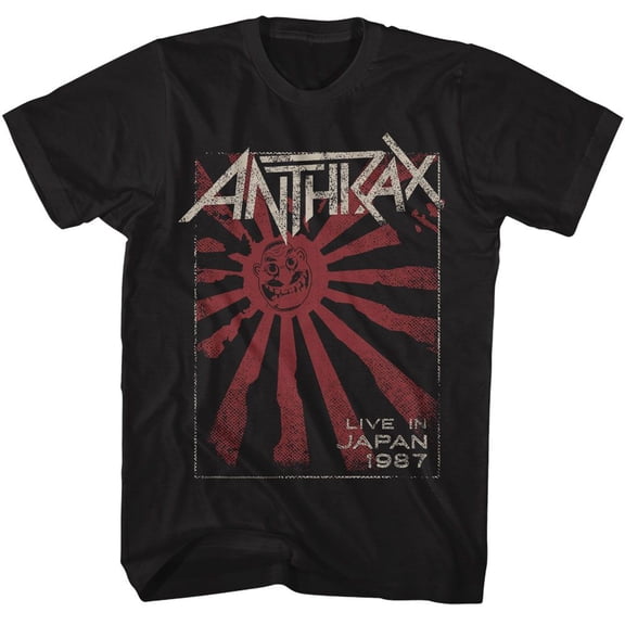 Anthrax Live in Japan 87 Men's T Shirt