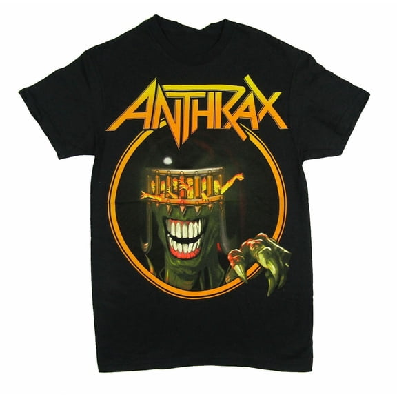Anthrax Music Band For Fans Cotton Black Short Sleeve All Size S-4XL Shirt