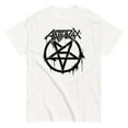 thumbnail image 1 of Anthrax - Pentagram Logo Unisex T-Shirt - Black - Small, 1 of 5