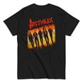 thumbnail image 1 of Anthrax - Slanted Band Unisex T-Shirt - Black - Small, 1 of 5