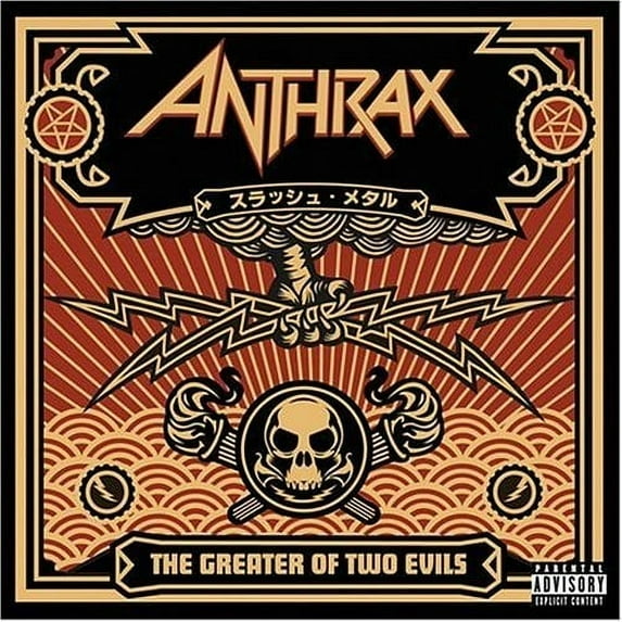 Anthrax - The Greater Of Two Evils - Heavy Metal - CD