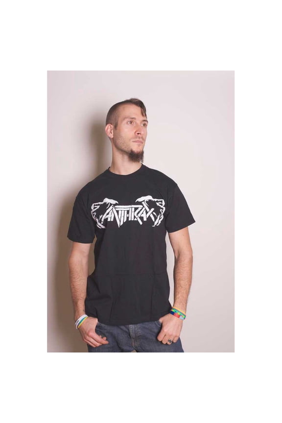 Anthrax Unisex T-Shirt Death Hands (Large)
