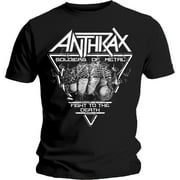 Anthrax Unisex T-Shirt Soldier of Metal FTD (Small)