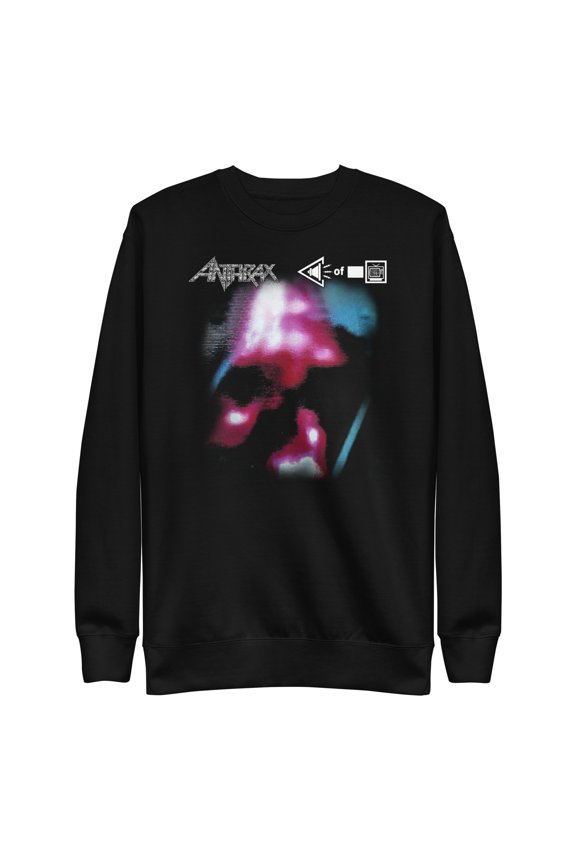 Anthrax - White Noise Unisex Sweatshirt - Black - Small