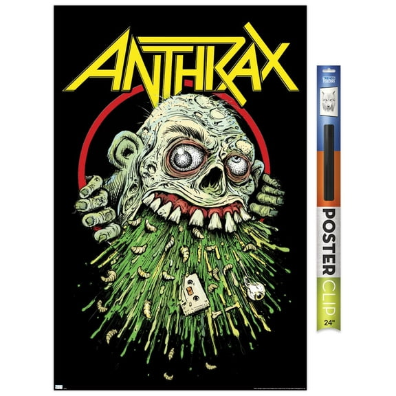 Anthrax - Zombie Puke Wall Poster, 22.375" x 34"