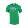 thumbnail image 1 of Anti-Abortion Short Sleeve T-shirt Choose Life Baby Foot Prints-Kelly-XXXL, 1 of 4