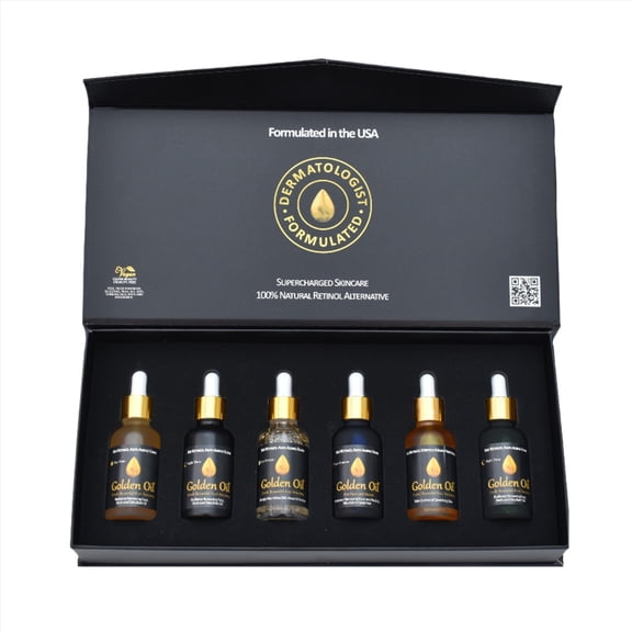 Anti-Aging Bio Retino Limited Edition Gift Set - Beautifully Presented 6-Piece Anti-Aging Skincare Gift Set for Loved Ones and the Whole Family. Ideal Gift for any Special Occasion.