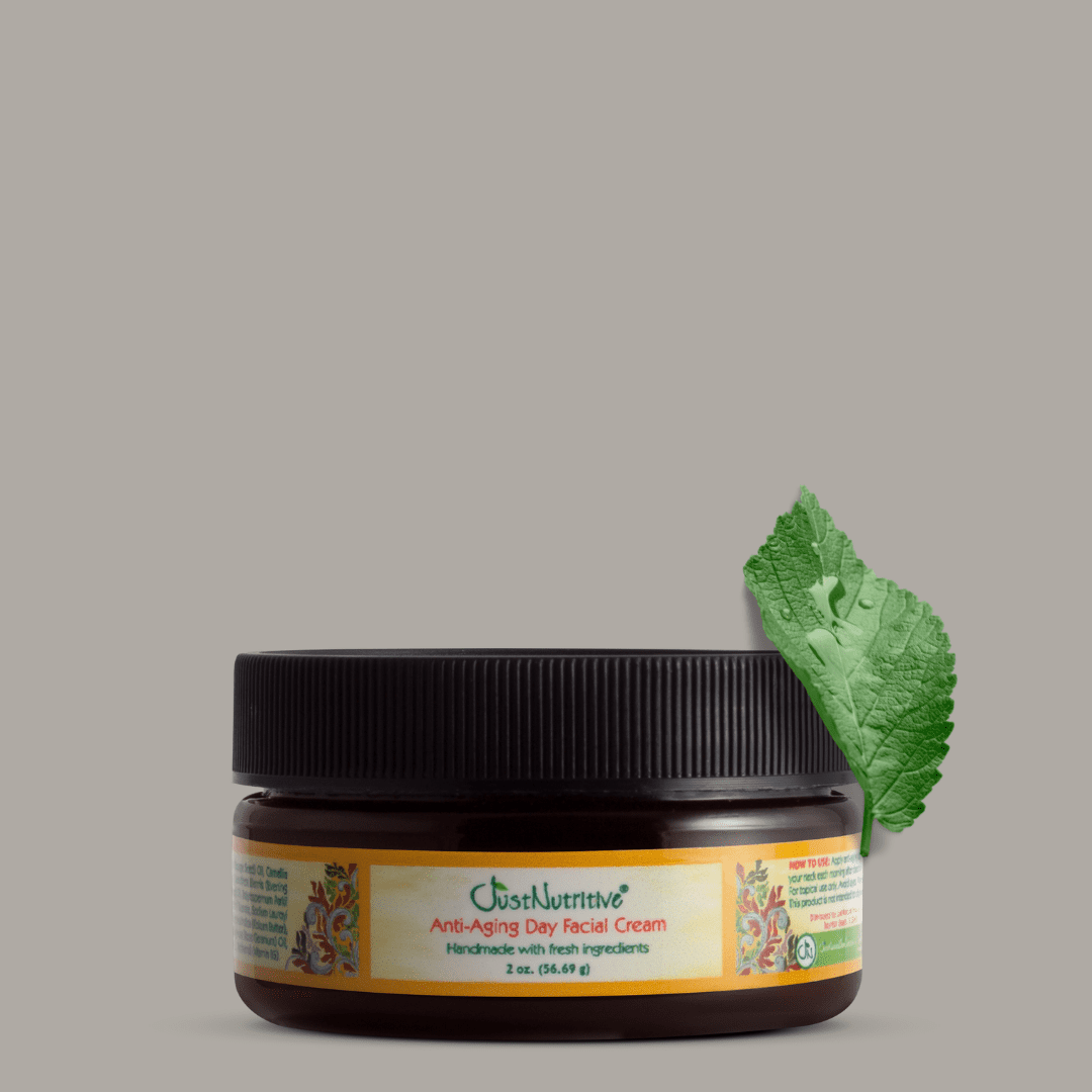 Just Nutritive Anti-Aging Face Day Cream, Moisturizer for Fine Lines, Wrinkles, Dry Skin, 4oz
