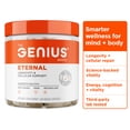 thumbnail image 1 of The Genius Brand Genius Eternal - Cellular Repair Supplement for Daily Clarity - Supports Brain Health, Endurance, Energy, Focus, Memory & Vitality - Non-GMO - 60 Veggie Capsules, 1 of 9