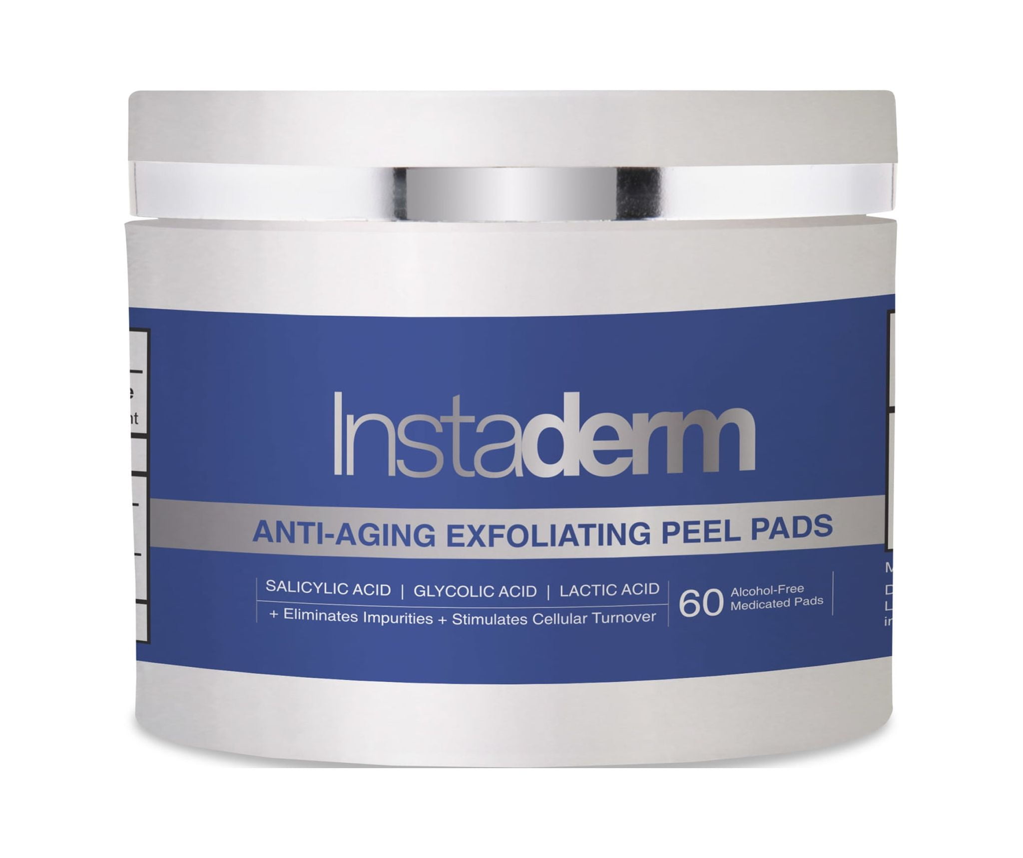 AntiAging Exfoliating Peel Pads. Peel Pads with Glycolic, Lactic, and