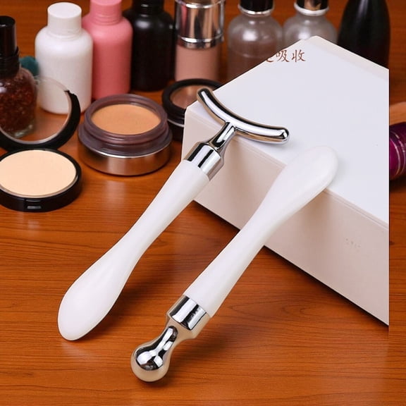 Anti Aging Eye Face Cream Massager Applicator Set with Cosmetic Scoop Tool Gifts for Women