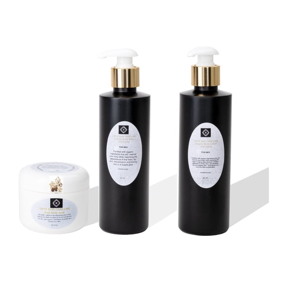 Anti-Aging Fragrance Free Three Step Skin Care System - For MEN - Body Wash, Scrub and Lotion - ITEM CODE: 660457775731